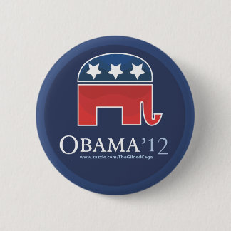 Barack Obama 2012 Ronde Button 5,7 Cm