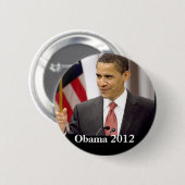 Barack Obama 2012 Ronde Button 5,7 Cm (Voorkant /achterkant)
