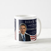 Barack Obama 2013: Mok ter herdenking van de inaug (Voorkant rechts)