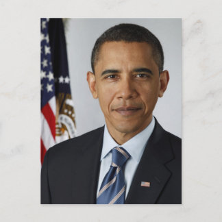 BARACK OBAMA 44e President van de Verenigde Staten Briefkaart