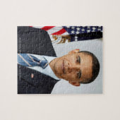 Barack Obama 44e President van de Verenigde Staten Legpuzzel (Horizontaal)