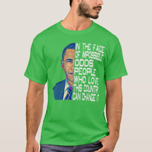 Barack Obama 44e president van de VS Politieke cit T-shirt