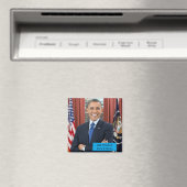 Barack Obama 44ème Président Magnet (In Situ (Lave-vaisselle))