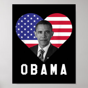 Barack Obama 44ste President van de VS Ik hou van Poster