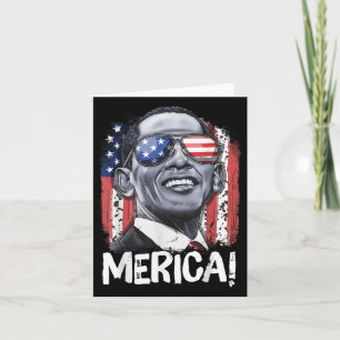 Barack Obama 4 juli Amerikaanse Mannen Vrouwen USA Kaart