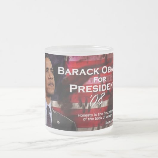 Barack Obama a givré la tasse (Centre)