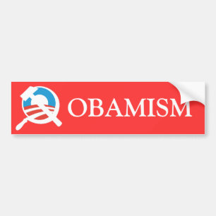 Barack Obama a socialistische marxist Bumpersticker