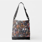 Barack Obama All-Over Body Canvas tas (Voorkant)