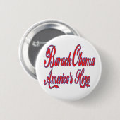 Barack Obama America's Hope Ronde Button 5,7 Cm (Voorkant /achterkant)