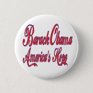 Barack Obama America's Hope Ronde Button 5,7 Cm