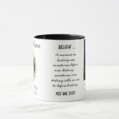 Barack Obama avec Jack Kennedy - tasse de sonnerie (Centre)