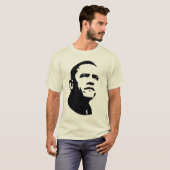 Barack Obama (beide zijden) T-shirt (Voorkant volledig)