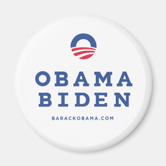 Barack Obama Biden 2012 met O-Logo Magneet