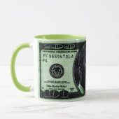 Barack Obama : Bill Mug à 100 dollars (Gauche)