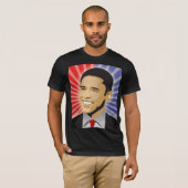 Barack Obama Bold T-shirt (Voorkant volledig)