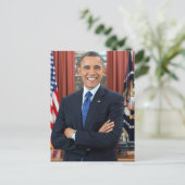 Barack Obama Briefkaart (Staand voorkant)