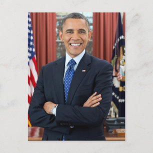 Barack Obama Briefkaart