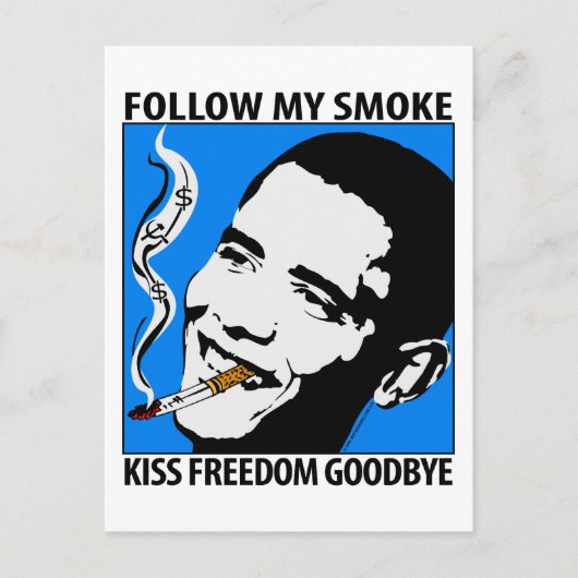 Barack Obama Briefkaart (Voorkant)