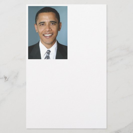 Barack Obama Briefpapier (Voorkant)
