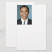 Barack Obama Briefpapier (Voorkant / Achterkant)