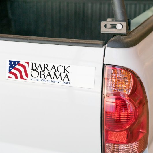 Barack Obama Bumpersticker (Op Truck)