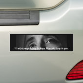 Barack Obama Bumpersticker (Op auto)