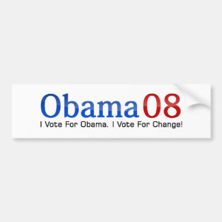 Barack Obama Bumpersticker