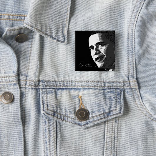 Barack Obama - Button (In situ)