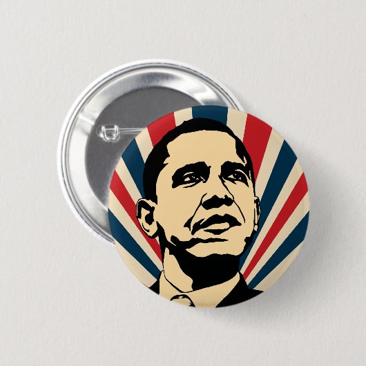 Barack Obama Button (Voorkant /achterkant)