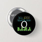 Barack Obama Button (Voorkant /achterkant)