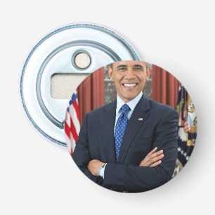 Barack Obama Button Flesopener