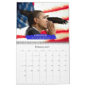 Barack Obama Calendrier commémoratif 2009 (Feb 2027)