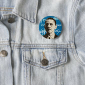 Barack Obama Campaign Button (In situ)