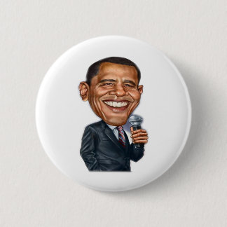 Barack Obama Caricature serie Ronde Button 5,7 Cm