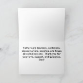 Barack Obama - carte de fête des pères (Intérieur)