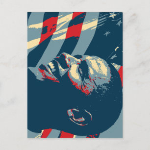 Barack Obama CHANGE carte postale