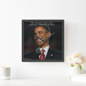Barack Obama Citation Humour Horloge murale (Maison)