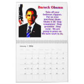 Barack Obama citeert kalender (Jan 2026)