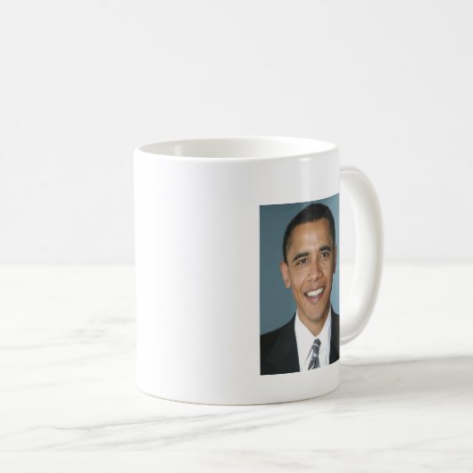 Barack Obama Coffee Mok (Voorkant rechts)