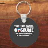 Barack Obama Costume Sleutelhanger (Voorkant)