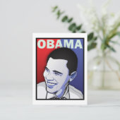 Barack Obama - die ene Briefkaart (Staand voorkant)