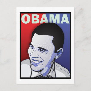 Barack Obama - die ene Briefkaart