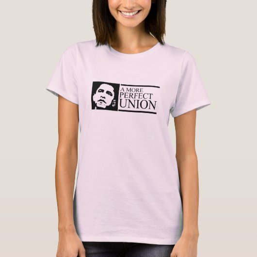 Barack Obama / Een perfecte unie T-shirt (Voorkant)