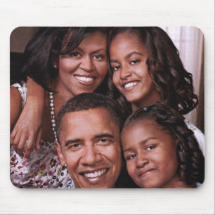 Barack Obama, Family Love_Mousepad Muismat