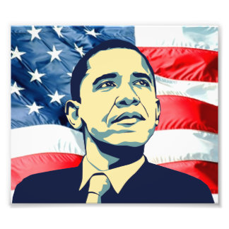 Barack Obama Foto Afdruk