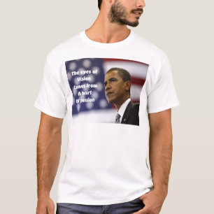Barack Obama hart van passie T-shirt