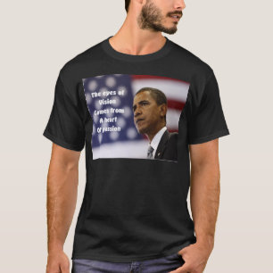 Barack Obama hart van passie T-shirt