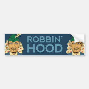 Barack Obama Hood Robin Hood Bumpersticker