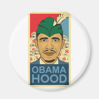 Barack Obama Hood Robin Hood Button Barrack Obama. Magneet