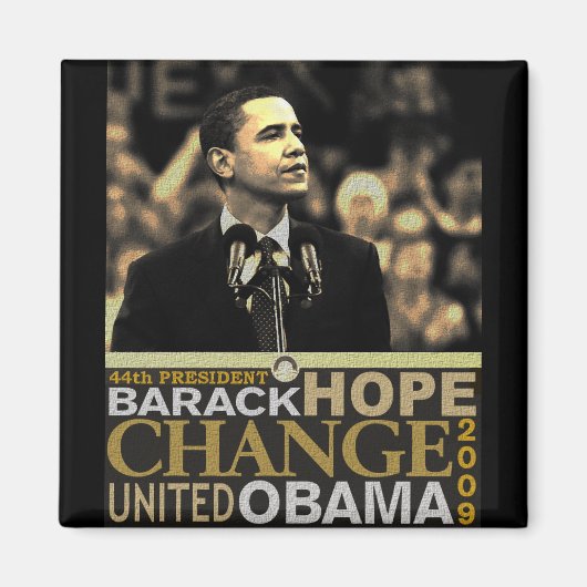 Barack Obama Hope Magneet (Voorkant)